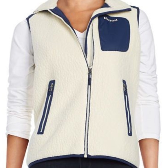 Marmot Wiley Fleece Zip Up Vest - Picture 1 of 7